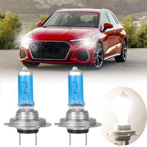 55w xenon white headlight - h7,
