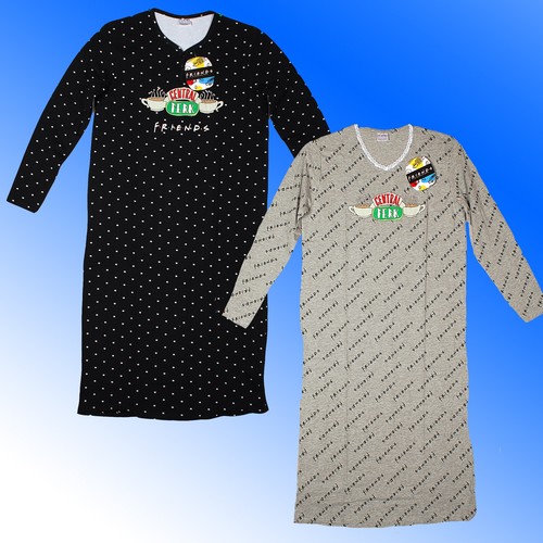 Friends cotton nightshirt - friends,