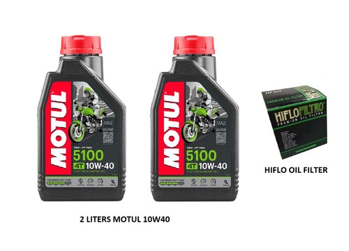 Oil and filter - and, kit