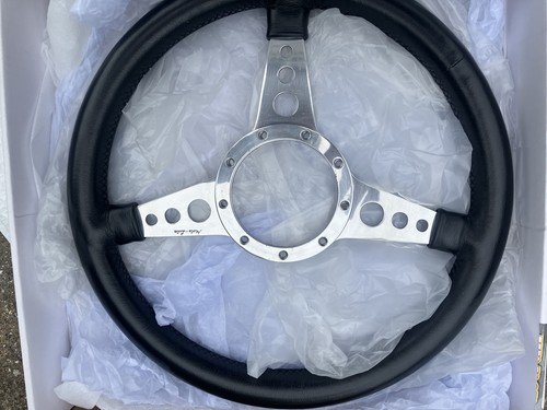 Moto lita leather steering - leather,
