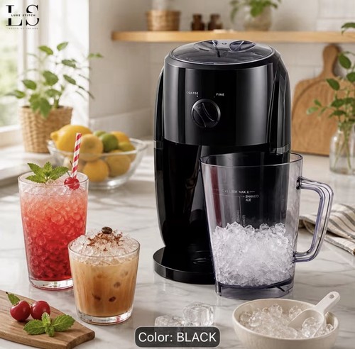 Electric ice crusher slush - ice, &