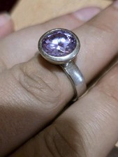 Large Amethyst Ring BY TI SENTO MILANO