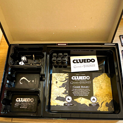 Hasbro cluedo game - cluedo:, thrones