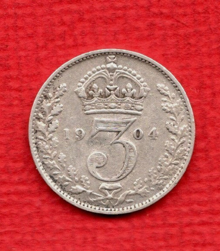 1904 king edward vii silver - 1904,