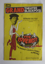 Blackpool Grand Theatre Jack Douglas John Inman The Love Nest Theatre programme