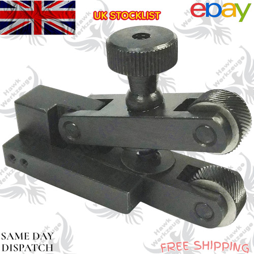 Style clamp knurling - v-style,