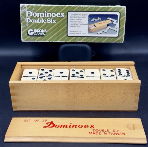 Gibsons games dominoes double - gibsons,