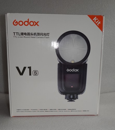 Godox v1s ttl ion - li-ion, round