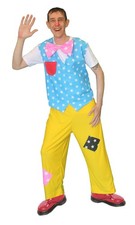 Adults Mr Tumbles Waistcoat Bow Tie Trousers Childrens Entertainer Fancy Dress