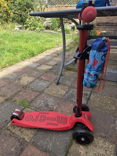 Maxi micro scooter red - red, with