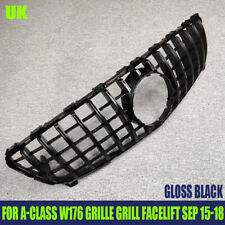 FOR MERCEDES A-CLASS W176 GRILLE GRILL FACELIFT SEP 15-18 A45 GT-R PANAMERICANA