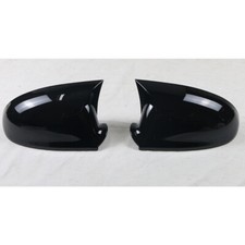 LH & RH Door Wing Mirror Cover Caps Gloss Black For VW Golf 5 MK5 2003-2009 UK