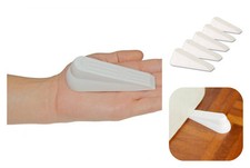 Pack of 3  White Door Wedges