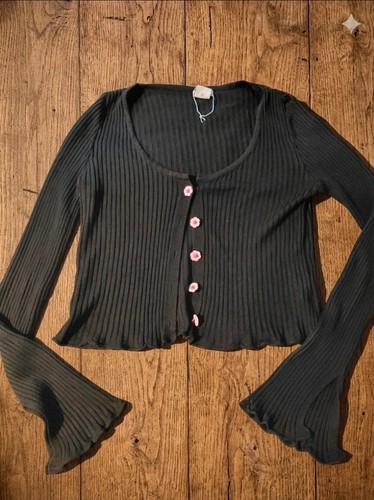 Skinny dip black - black, button