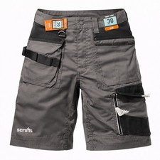 Scruffs Trade Work Shorts Grey