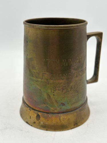 Vintage brass golf - brass,