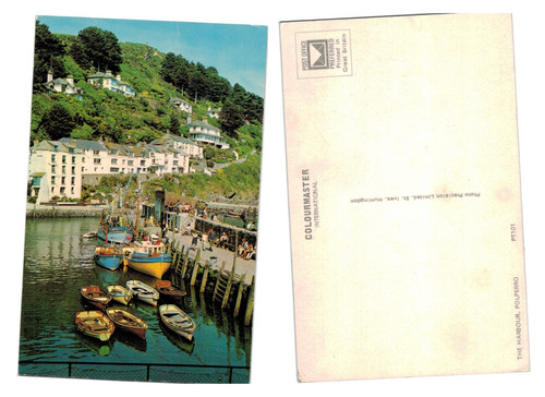 Postcard polperro harbour - -,