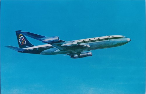 Postcard boing 707 320 - postcard, 707-320