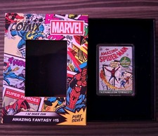 1oz Marvel Comix Amazing Fantasy #15  Spider Man