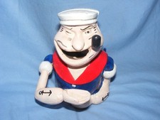 Popeye sailor money box cast - sailor,