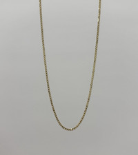 375 Solid 9ct Yellow Gold Curb Link Necklace Chain - 16" 18" 20" 22" 24" - 1.9mm