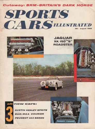 Sports cars illustrated august - sports,