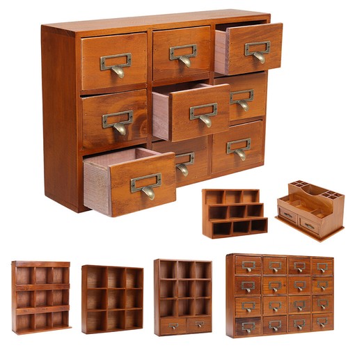 Vintage wooden storage box - vintage,
