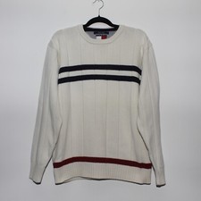 Mens TOMMY HILFIGER Cream Knit