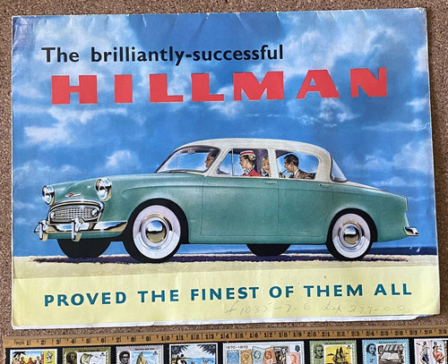 Vintage 1960s hillman minx - vintage,