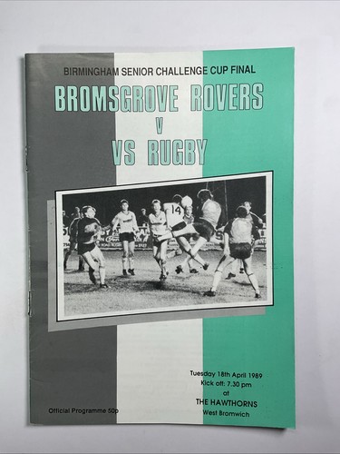 Bromsgrove rovers rugby - vs,