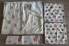 OWL CURTAINS 66” x 54” TIE BACKS & CUSHION COVERS - DUNELM