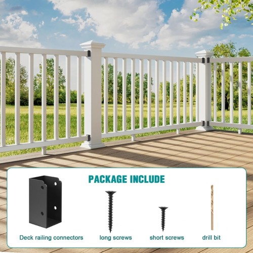 4pcs deck railing bracket - 4pcs,