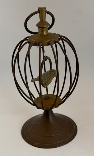 Miniature brass bird - miniature,