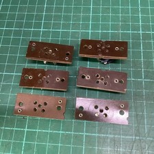 VINTAGE 5 PIN PAXOLIN SPEAKER PLUG SOCKET - 1 PIECE - TANNOY SILVER RED GOLD HPD