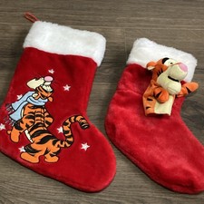 2x Christmas Stocking  Tigger