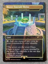 MTG - Master Emerald Shrine - Rainbow Foil - Sonic Secret Lair Drop - 7030