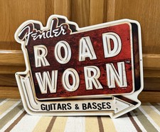 Fender Guitar Sign Road Worn