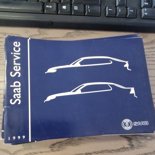 1999 saab service - 1999, book