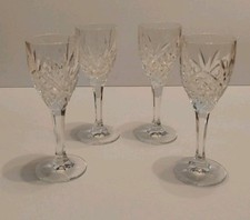 Set of 4 Rockingham Crystal 'Winchester' Sherry Glasses 50mls