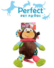 Rosewood Dog Toy Chubleez  Squeaky Soft Plush Cuddly Monkey