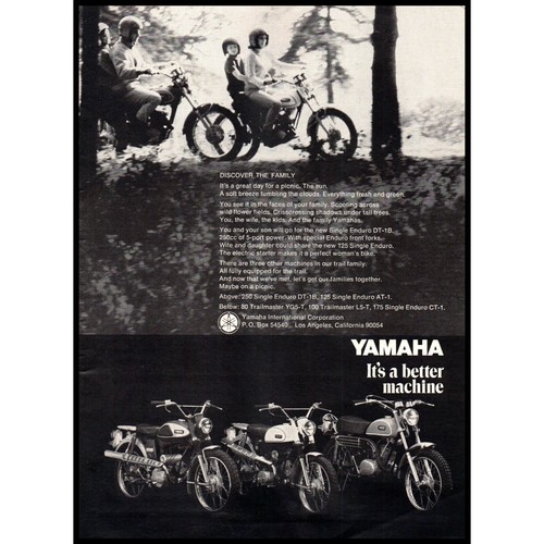 1969 yamaha enduro - yamaha, dirt