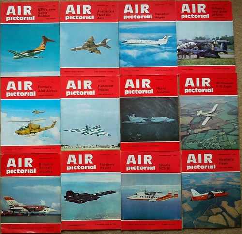 Air pictorial magazines - magazines, x12