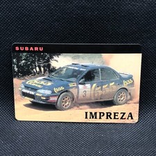 Subaru Impreza Racing car Card