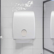 Aquarius Fold Paper Towel Dispenser White,6954 C