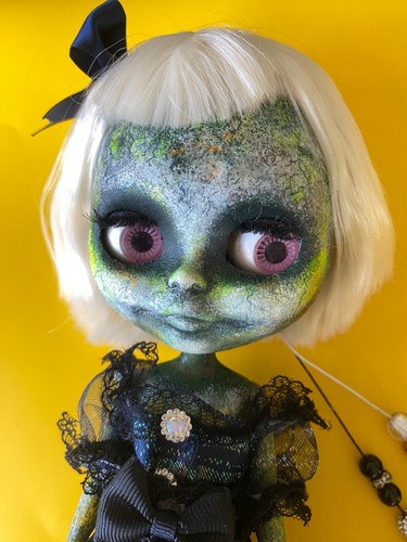Scary monster art doll ooak - scary,