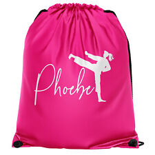 Girls Karate Drawstring Bag