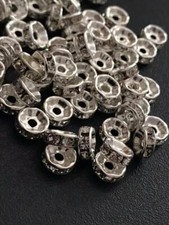 Rhinestone Rondelle Spacer