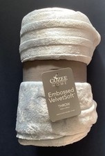 Cozee Home Embossed Velvet