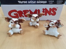 Three Wise Gizmo Gremlins Figurines  Set of 3  Hear/See/Speak No Evil Set