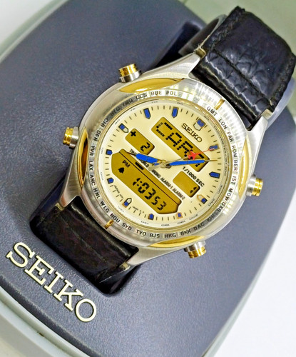 Seiko h021 8040 - seiko, gmt